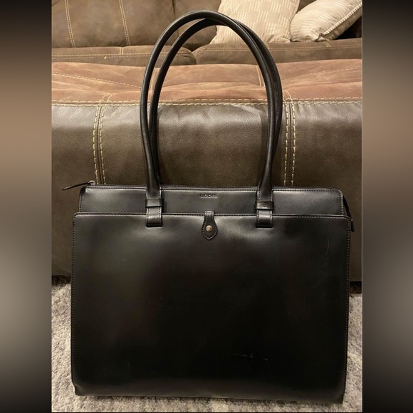 Lodis Bags Lodis Leather Rfid Briefcase Laptop Bag Poshmark